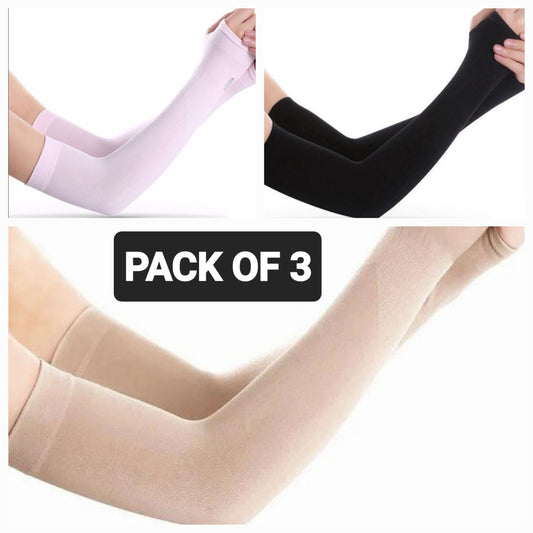 IceFabric Arm Sleeves(Pack Of 3)