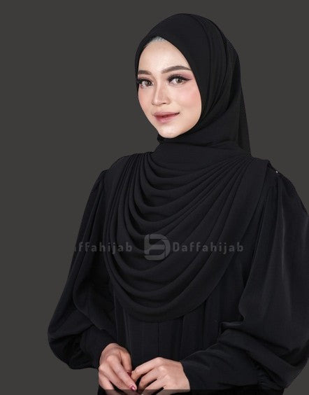 Drapery Instant Hijab Set – Premium Butter Silk (Malaysia Style)