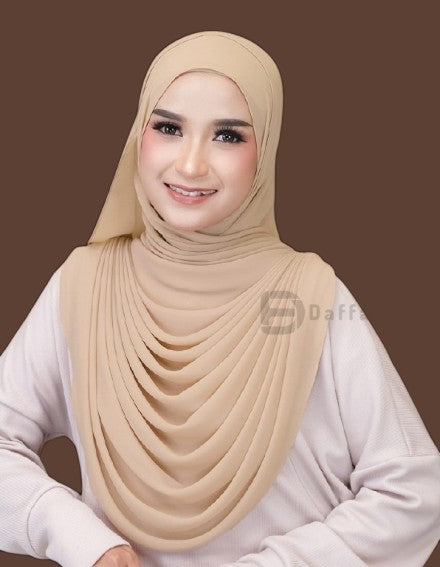 Drapery Instant Hijab Set – Premium Butter Silk (Malaysia Style)
